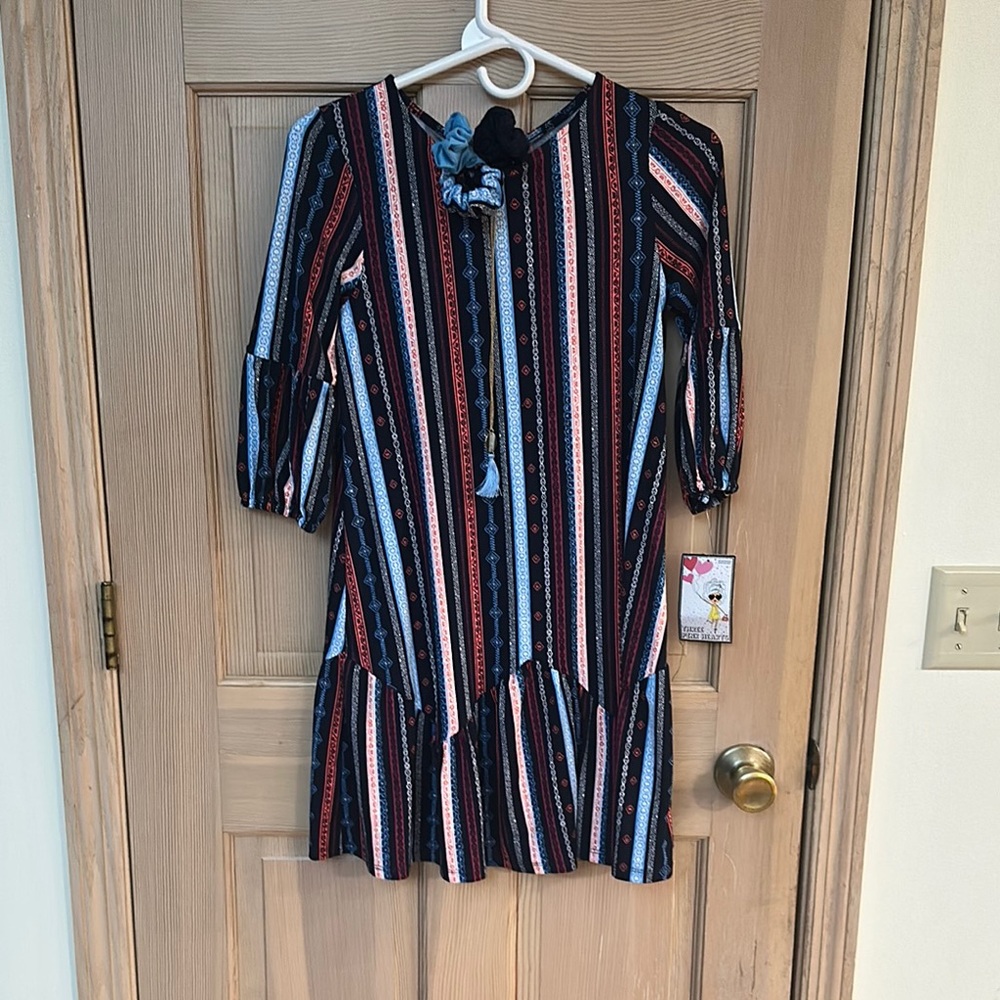 Striped Multicolor Dress